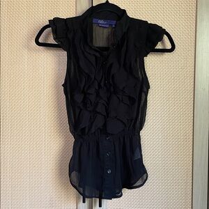 Aldo Sheer Ruffled Blouse